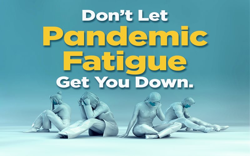 Pandemic fatigue graphic