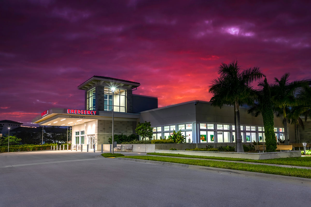 Lee Health Coconut Point emergency department exterior