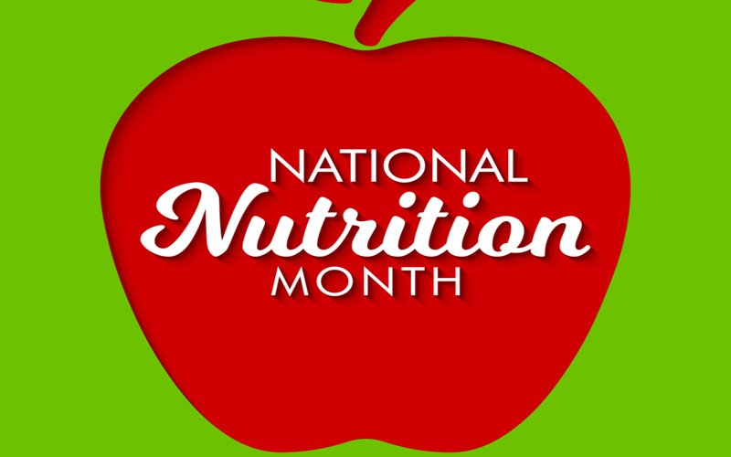 National Nutrition Month graphic