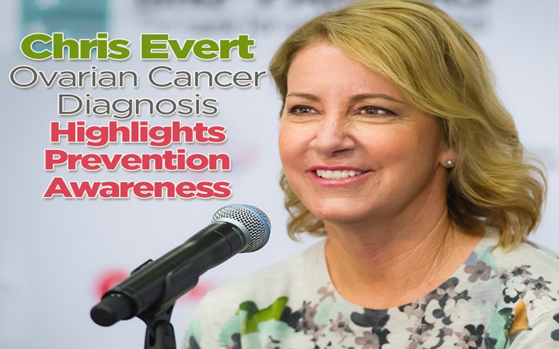 Chris Evert cancer graphic