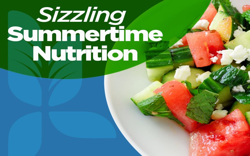 summertime nutrition graphic