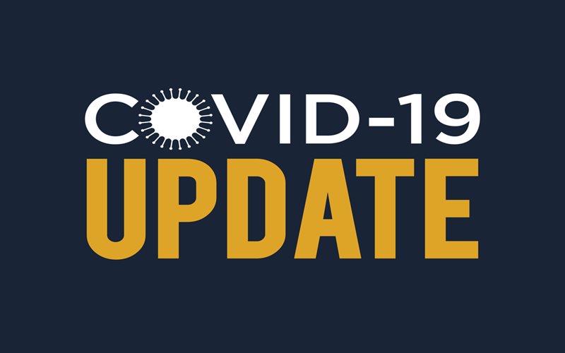 COVID-19 update graphic