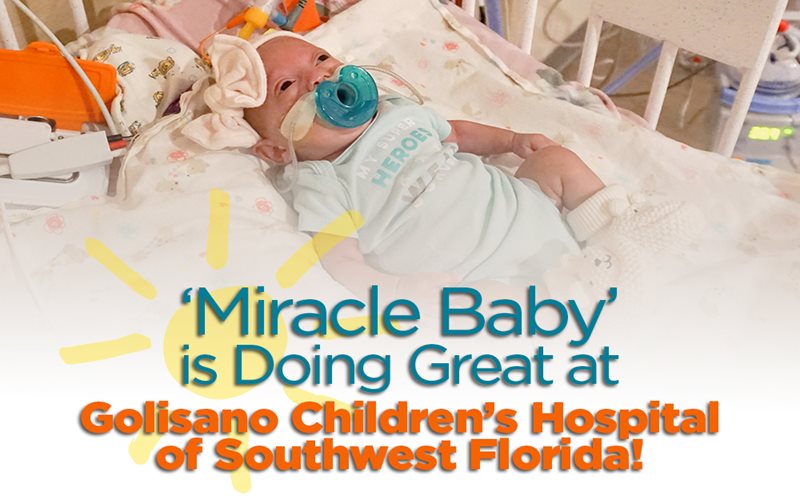 Golisano Miracle Baby Graphic