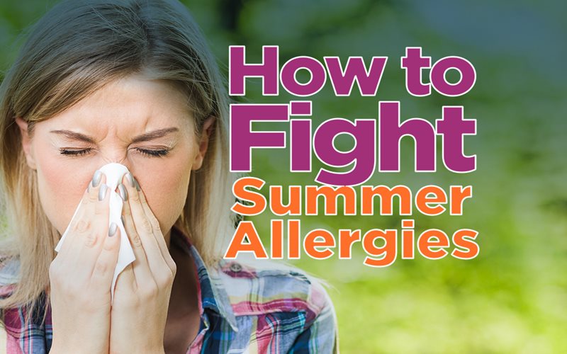 Summer Allergies Graphic