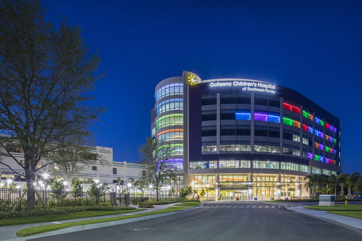 Golisano at night photo