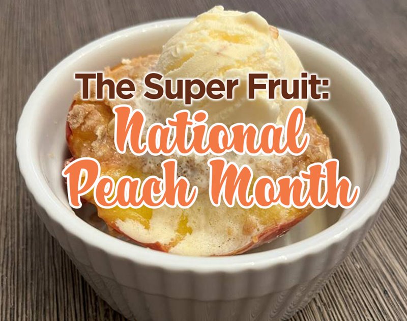 Peaches Super Fruit Graphic