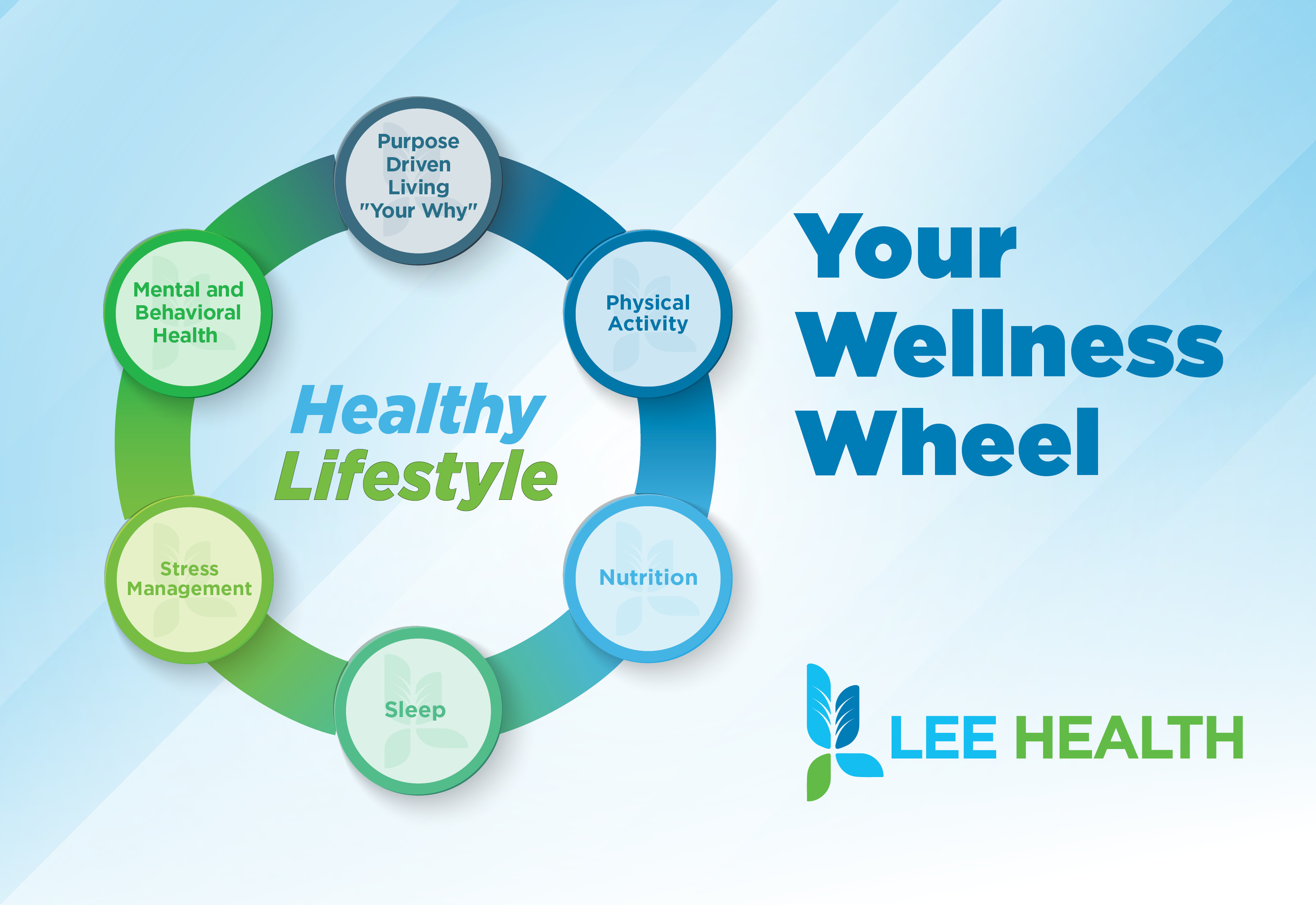 wellness wheel graphic