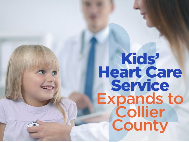 Collier County Kids Heart care Graphic