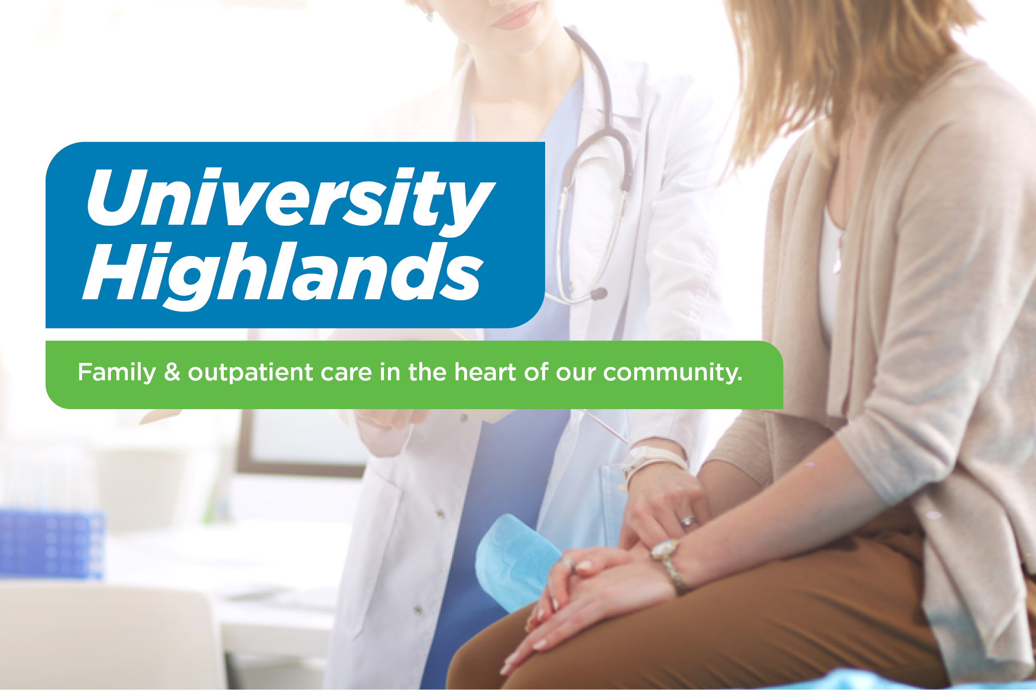 university highlands graphic