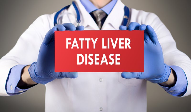 Fatty liver disease graphic