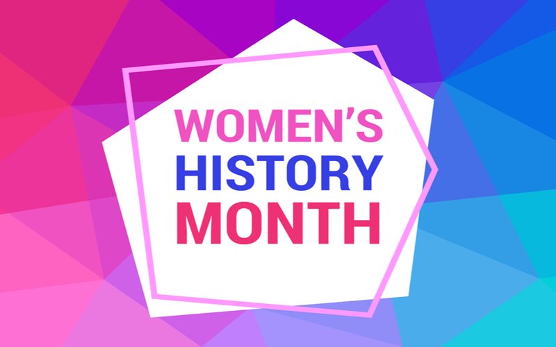 Women's History Month graphic