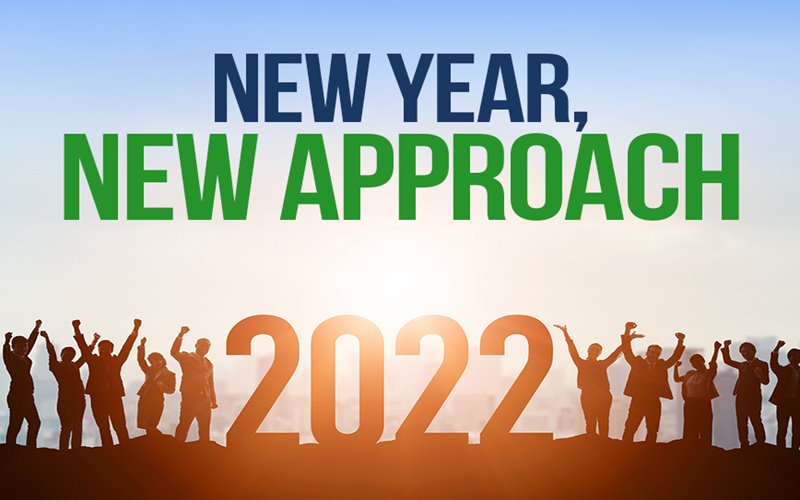 New Year, New Approach Graphic