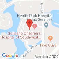 Golisano Childrens Hospital location map