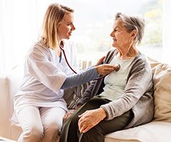 Older patient home health care