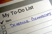 To-Do List: Schedule Colonoscopy