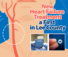 Heart failure treatment infographic