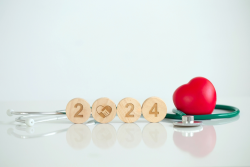 Stethoscope with a heart and 2024