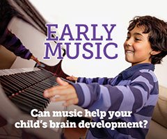 Child musician infogrpahic