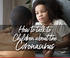 Parent and child coronavirus discussion