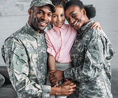 military family photo