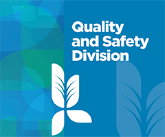 Quality and safety division logo