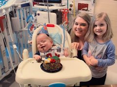Pediatric patient, Ryder birthday