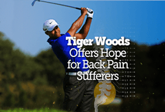 Tiger Woods back pain graphic