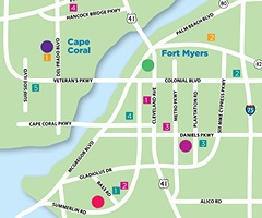 service location map