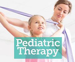 Pediatric therapy infographic