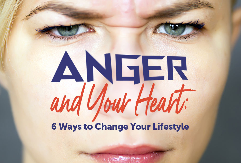 Anger and your heart infographc