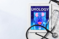 iPad showcasing urology digital image 