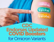CDC Endorses Updated COVID Boosters for Omicron Variants