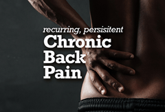Back pain infographic