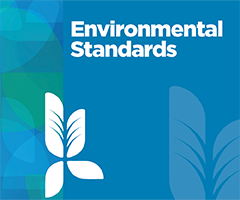 Environmental standards logo