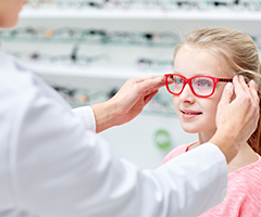 Child eye exam